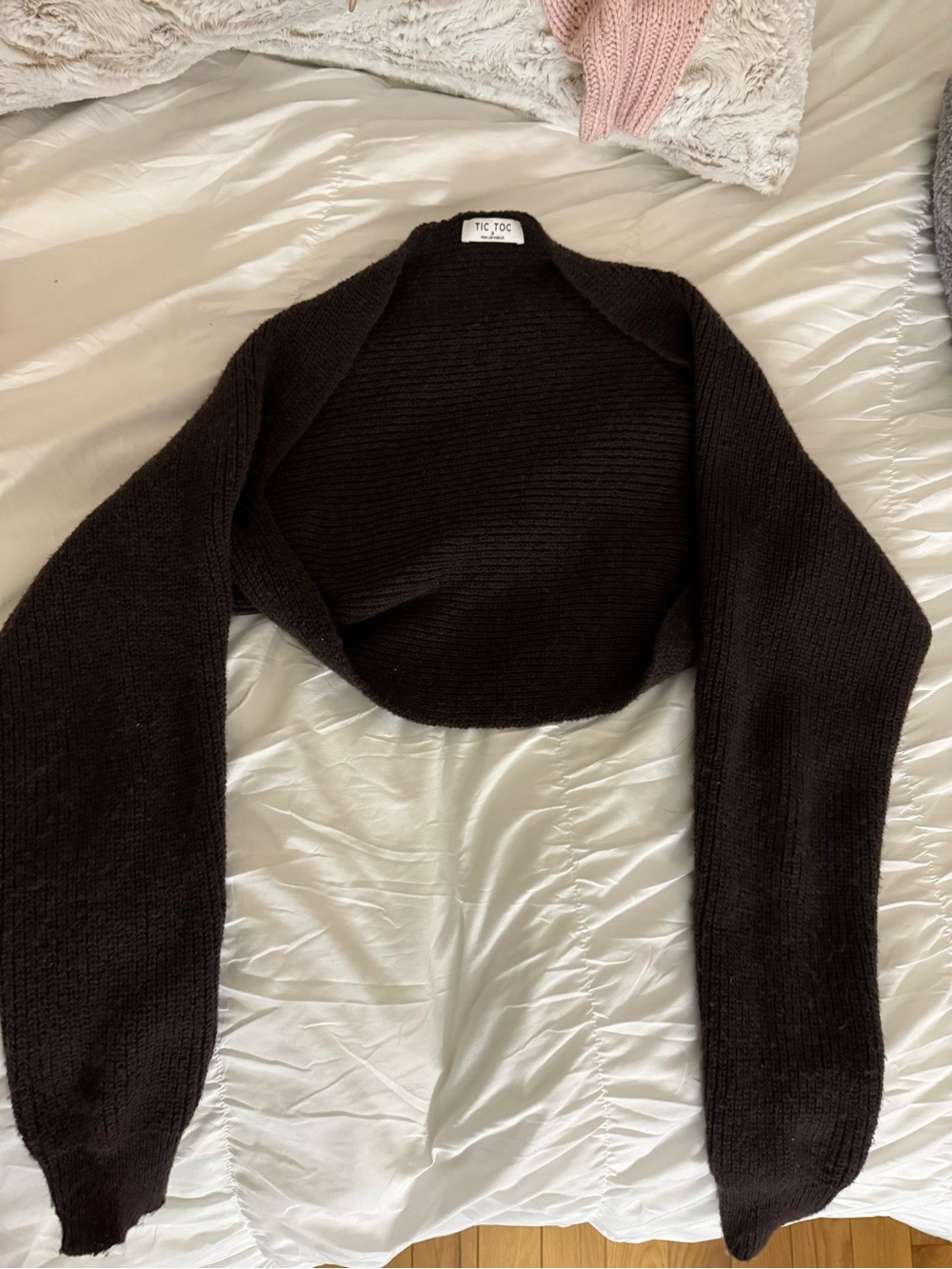 Dark Brown Shrug Sweater